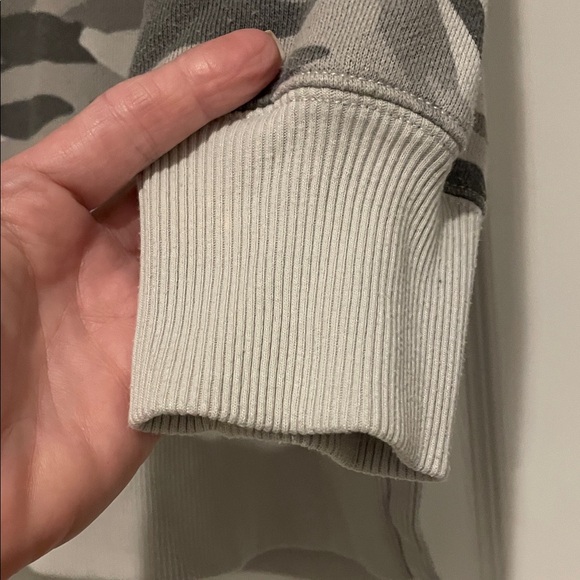 Aerie Women's Gray Camouflage Sweatshirt - Picture 4 of 4